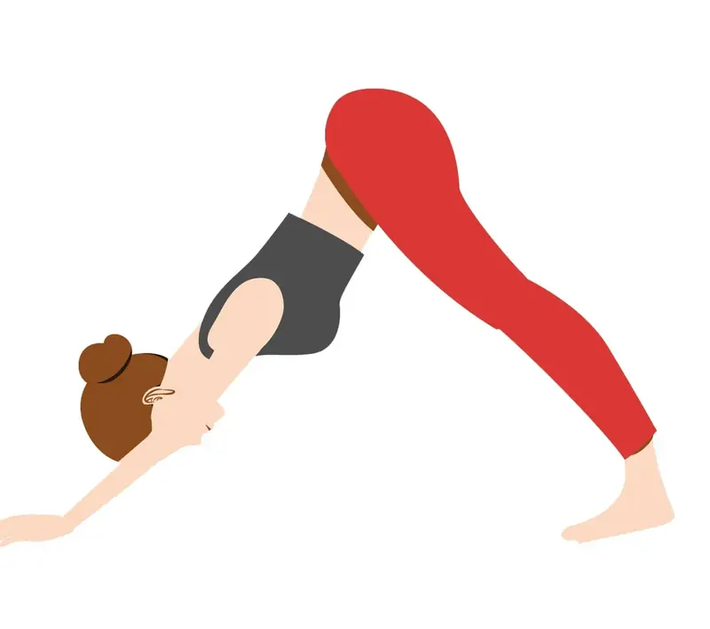Posture de yoga